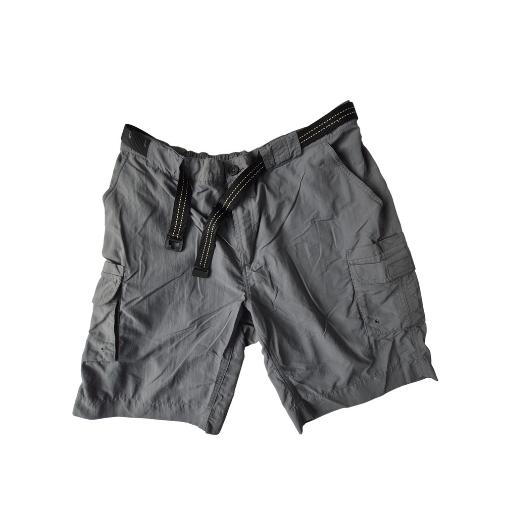 Magellan Outdoors Fish Gear Gray Cargo Shorts Mens XL MagRepel Hiking Fishing